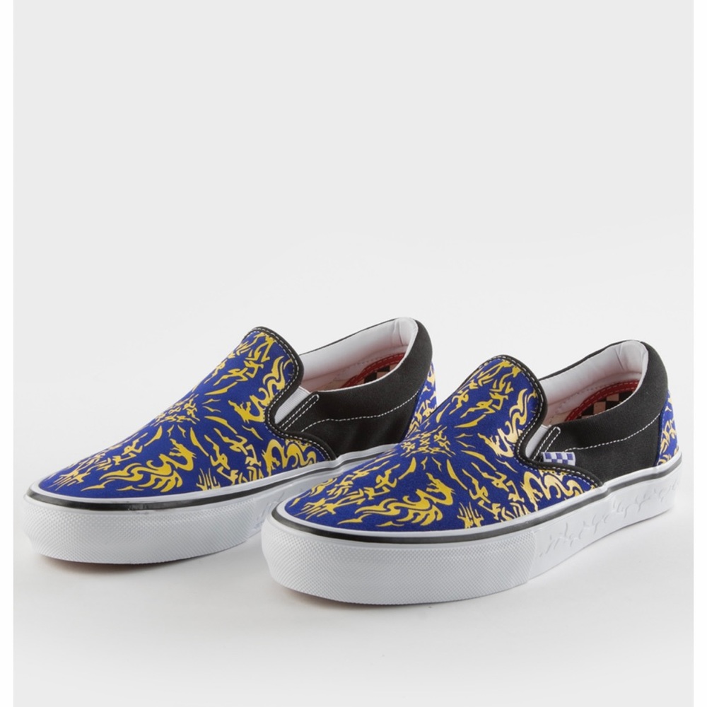 VANS Skate Slip On Dragon Flame